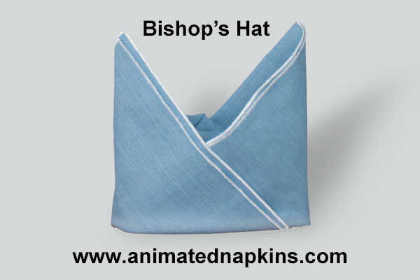 Animation: Bishop's Hat Folding (Half Start)