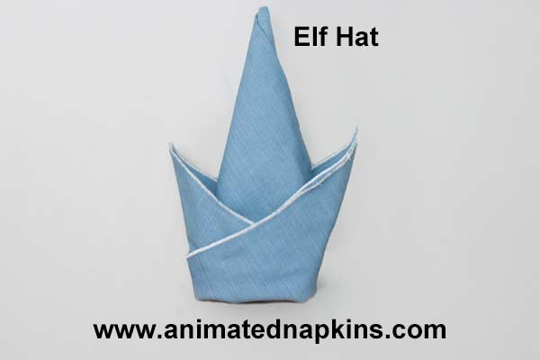 Animation: Elf Hat Folding (Tall)