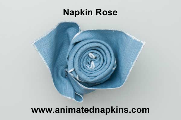 Animation: Napkin Rose Folding (Triangle)