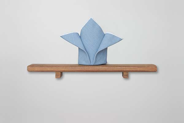 Napkin Three Corner Hat Folding (Tall)